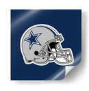 Sticker casco cowboys | Cuadro decorativo de Canvas Lab