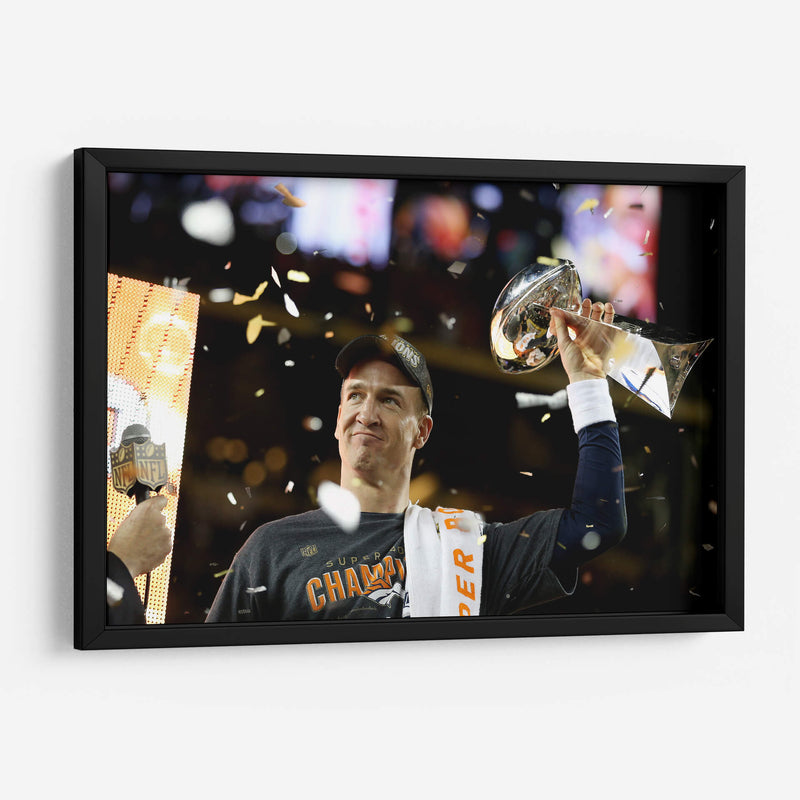Superbowl Champs Manning | Cuadro decorativo de Canvas Lab