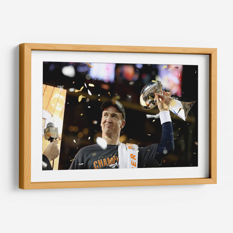 Superbowl Champs Manning | Cuadro decorativo de Canvas Lab
