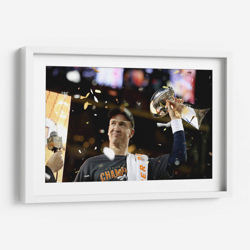 Superbowl Champs Manning | Cuadro decorativo de Canvas Lab