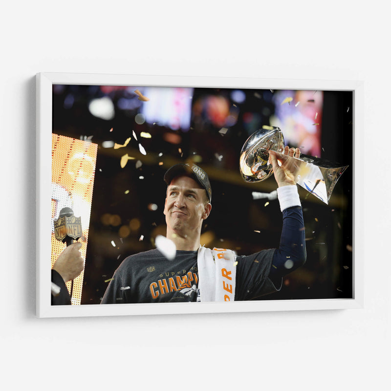 Superbowl Champs Manning | Cuadro decorativo de Canvas Lab