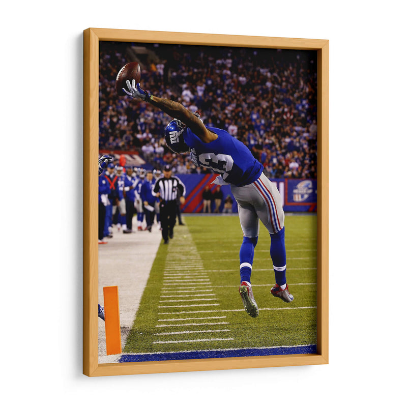 The Catch Odell Beckham Junior | Cuadro decorativo de Canvas Lab