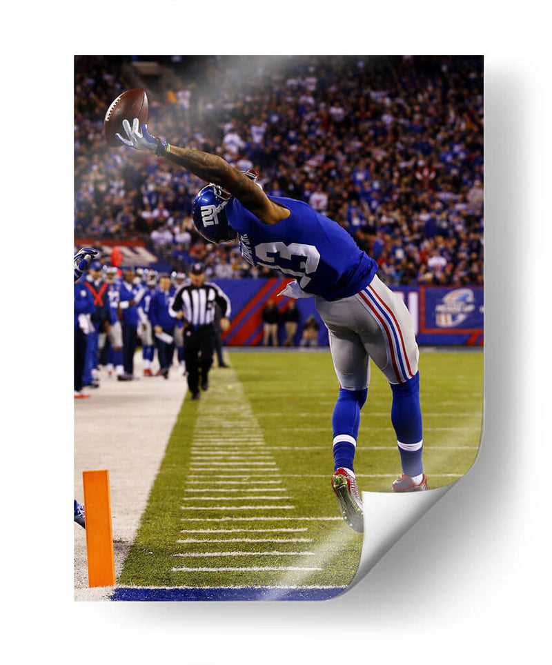 The Catch Odell Beckham Junior | Cuadro decorativo de Canvas Lab