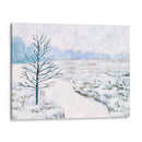 Estudio Del Río Congelado I - Victoria Borges | Cuadro decorativo de Canvas Lab