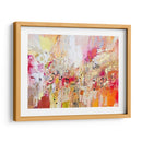 Rojo, Blanco Y Oro I - Jennifer Gardner | Cuadro decorativo de Canvas Lab