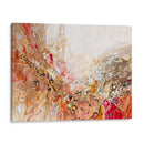 Rojo, Blanco Y Dorado Ii. - Jennifer Gardner | Cuadro decorativo de Canvas Lab