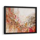 Rojo, Blanco Y Dorado Ii. - Jennifer Gardner | Cuadro decorativo de Canvas Lab