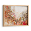 Rojo, Blanco Y Dorado Ii. - Jennifer Gardner | Cuadro decorativo de Canvas Lab