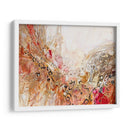 Rojo, Blanco Y Dorado Ii. - Jennifer Gardner | Cuadro decorativo de Canvas Lab