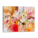 Rojo, Blanco Y Dorado Iii. - Jennifer Gardner | Cuadro decorativo de Canvas Lab