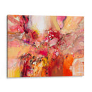 Rojo, Blanco Y Oro Iv - Jennifer Gardner | Cuadro decorativo de Canvas Lab