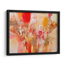 Rojo, Blanco Y Dorado V - Jennifer Gardner | Cuadro decorativo de Canvas Lab