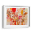 Rojo, Blanco Y Dorado V - Jennifer Gardner | Cuadro decorativo de Canvas Lab