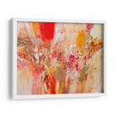 Rojo, Blanco Y Dorado V - Jennifer Gardner | Cuadro decorativo de Canvas Lab