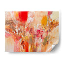 Rojo, Blanco Y Dorado V - Jennifer Gardner | Cuadro decorativo de Canvas Lab