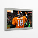 The W Peyton Manning | Cuadro decorativo de Canvas Lab