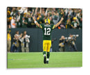 Touchdown Aaron Rodgers | Cuadro decorativo de Canvas Lab