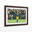 Touchdown Aaron Rodgers | Cuadro decorativo de Canvas Lab