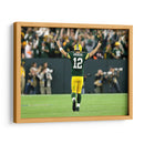 Touchdown Aaron Rodgers | Cuadro decorativo de Canvas Lab