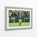 Touchdown Aaron Rodgers | Cuadro decorativo de Canvas Lab
