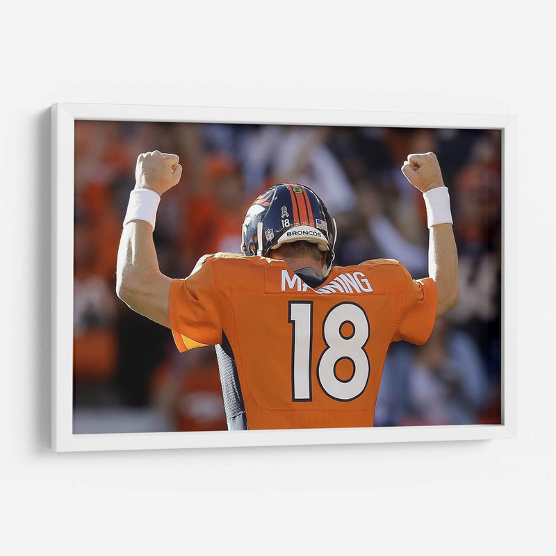 Touchdown Peyton Manning | Cuadro decorativo de Canvas Lab