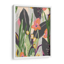 Ladyslippers Vibrantes I - June Erica Vess | Cuadro decorativo de Canvas Lab