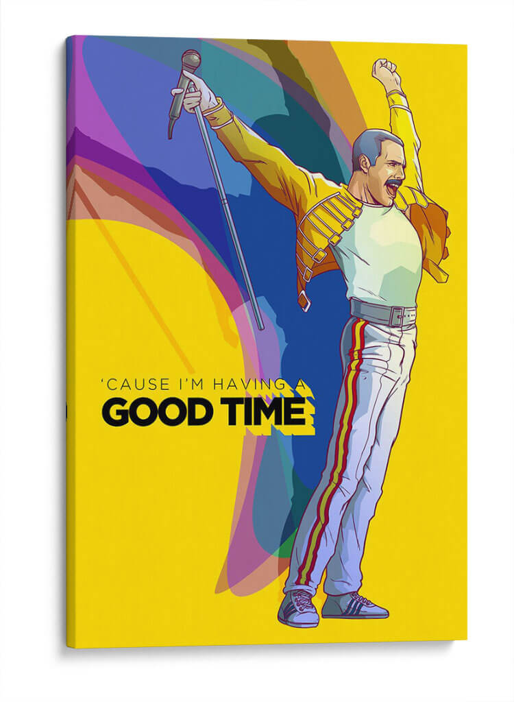Cause Im having a good time | Cuadro decorativo de Canvas Lab