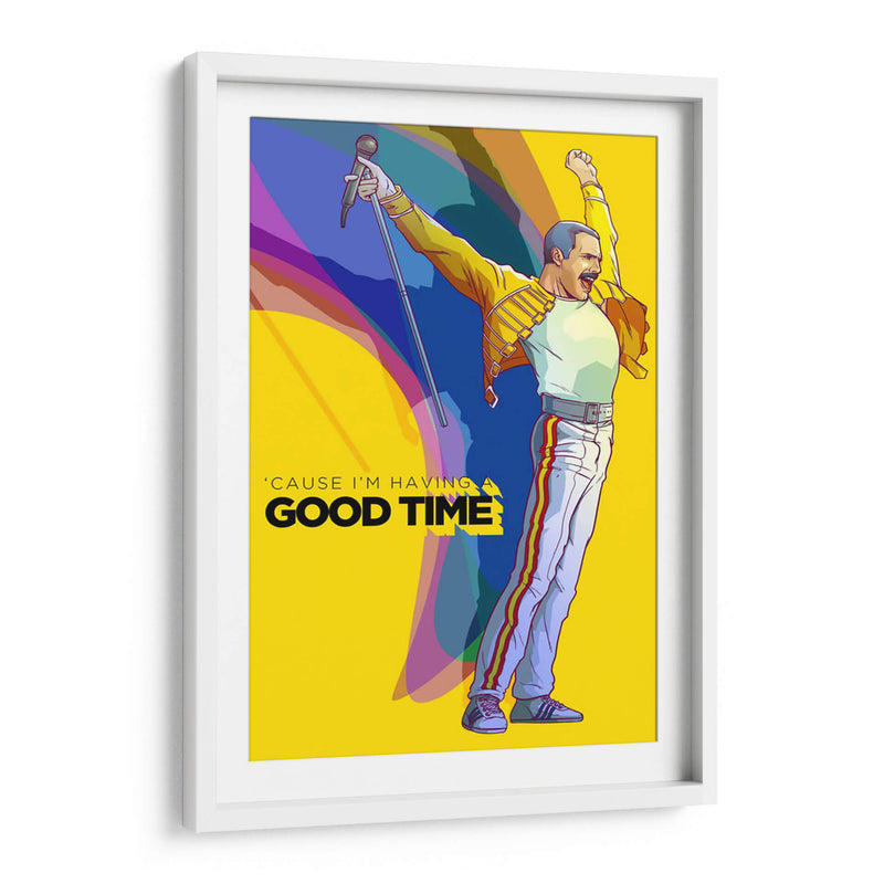 Cause Im having a good time | Cuadro decorativo de Canvas Lab