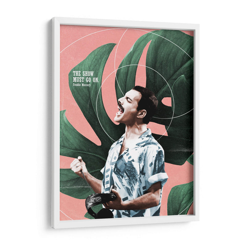 El show debe continuar | Cuadro decorativo de Canvas Lab