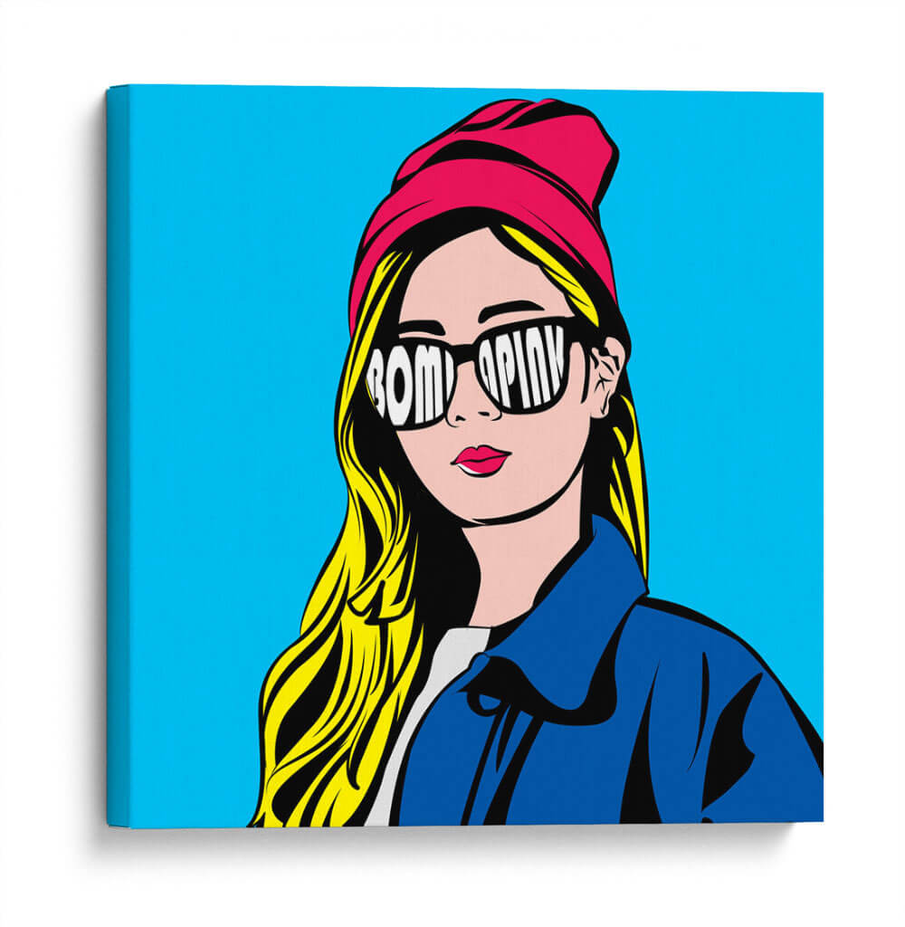 La chica | Cuadro decorativo de Canvas Lab