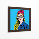 La chica | Cuadro decorativo de Canvas Lab