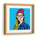 La chica | Cuadro decorativo de Canvas Lab