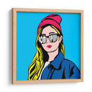 La chica | Cuadro decorativo de Canvas Lab