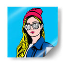 La chica | Cuadro decorativo de Canvas Lab