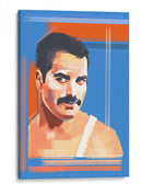 Freddie a brochazos | Cuadro decorativo de Canvas Lab