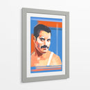 Freddie a brochazos | Cuadro decorativo de Canvas Lab