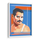 Freddie a brochazos | Cuadro decorativo de Canvas Lab