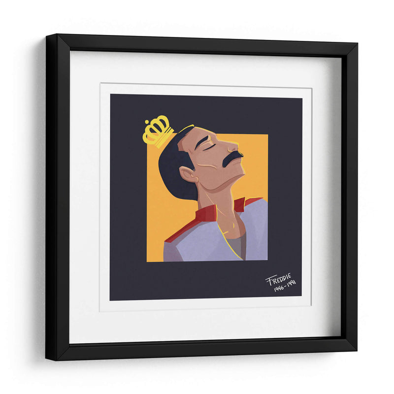 Freddie el rey | Cuadro decorativo de Canvas Lab