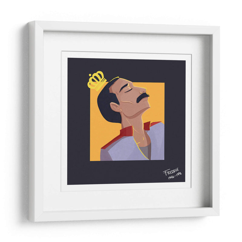 Freddie el rey | Cuadro decorativo de Canvas Lab