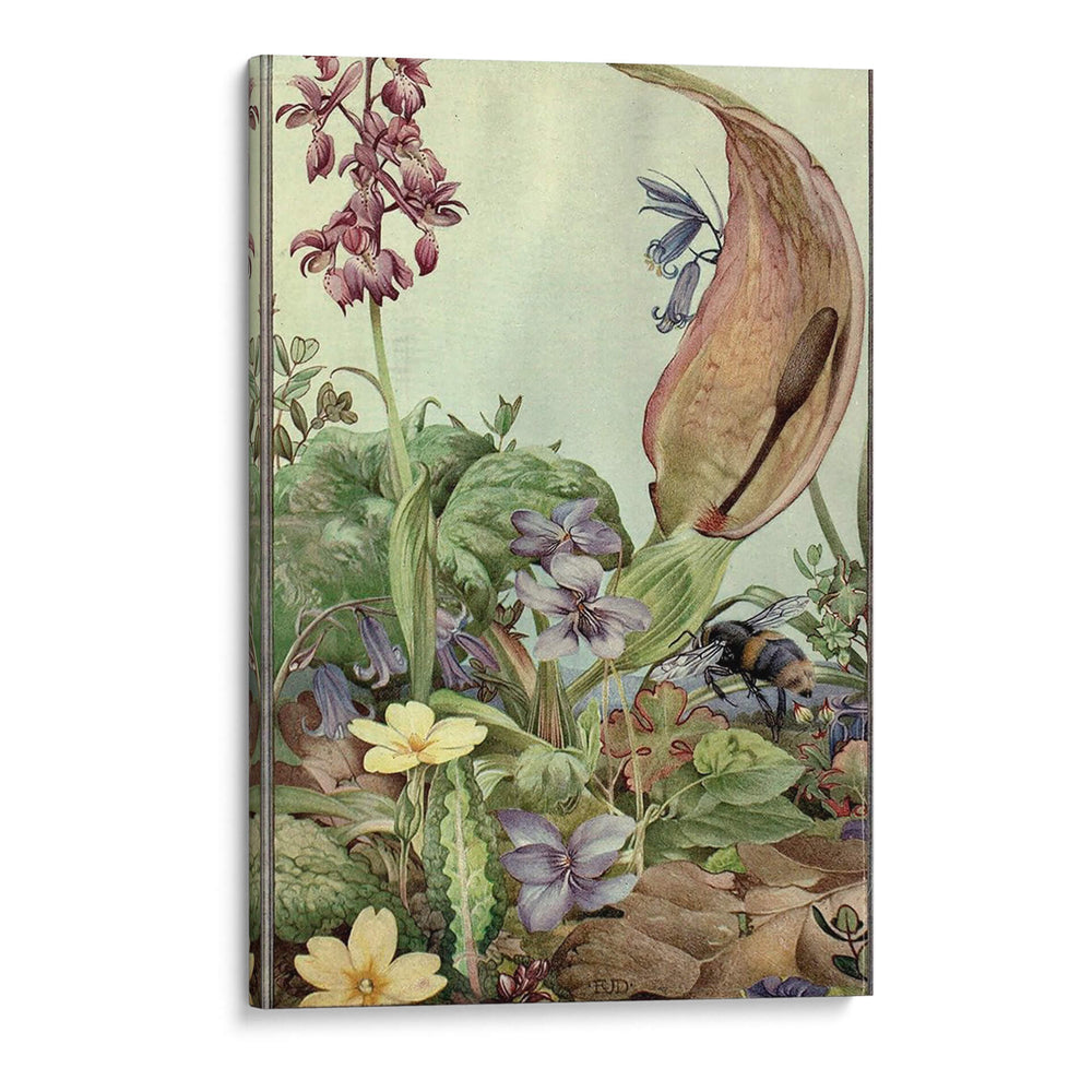 Fantasía De Jardín Ii | Cuadro decorativo de Canvas Lab