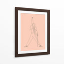 Freddie line art | Cuadro decorativo de Canvas Lab