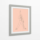 Freddie line art | Cuadro decorativo de Canvas Lab