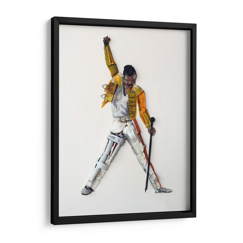 Freddie reciclado | Cuadro decorativo de Canvas Lab