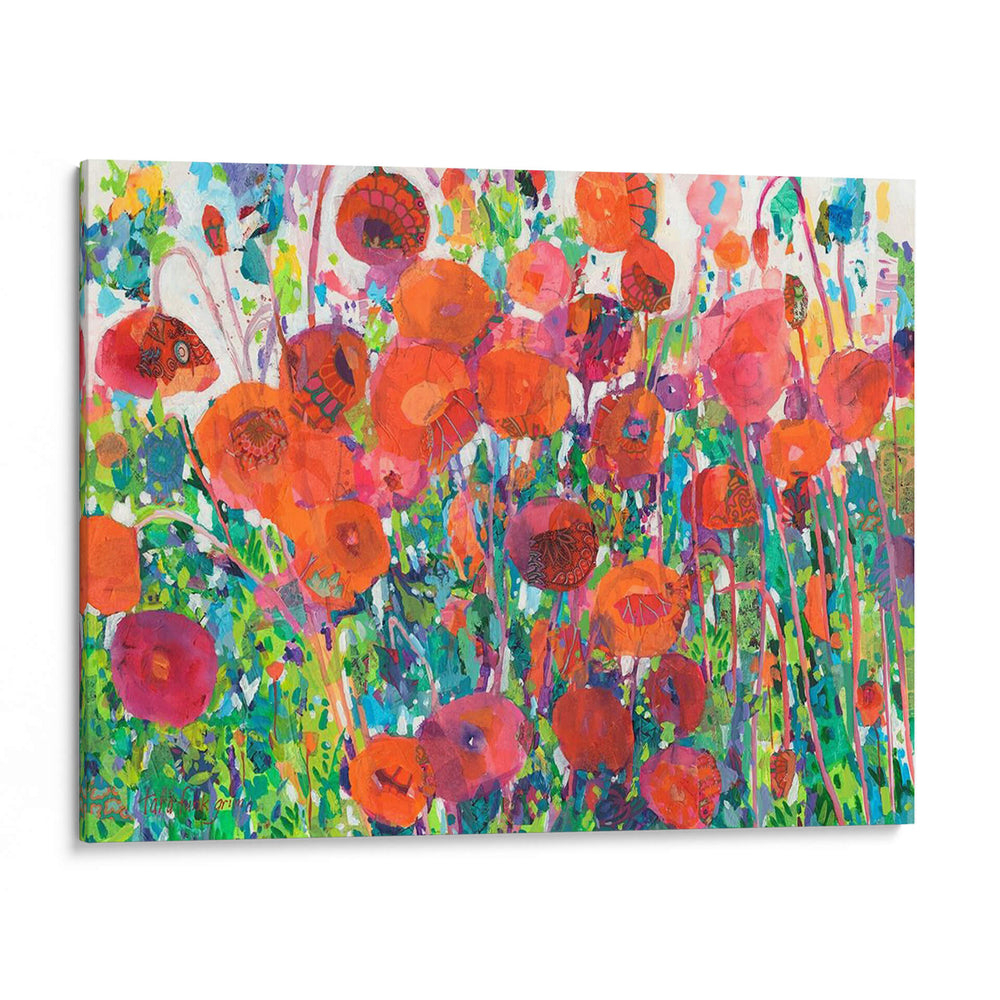 Vivid Poppy Collage Iii - Susan Friedman | Cuadro decorativo de Canvas Lab