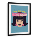 I want to break free | Cuadro decorativo de Canvas Lab