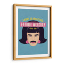 I want to break free | Cuadro decorativo de Canvas Lab