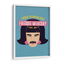 I want to break free | Cuadro decorativo de Canvas Lab