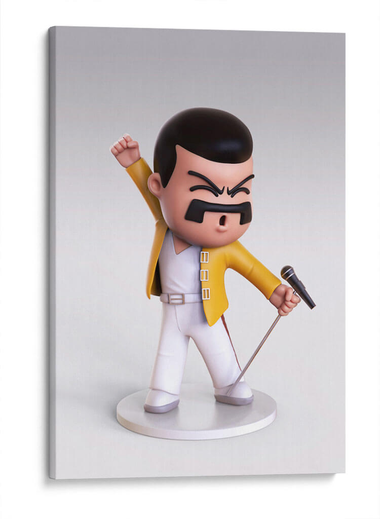 Monito Mercury | Cuadro decorativo de Canvas Lab