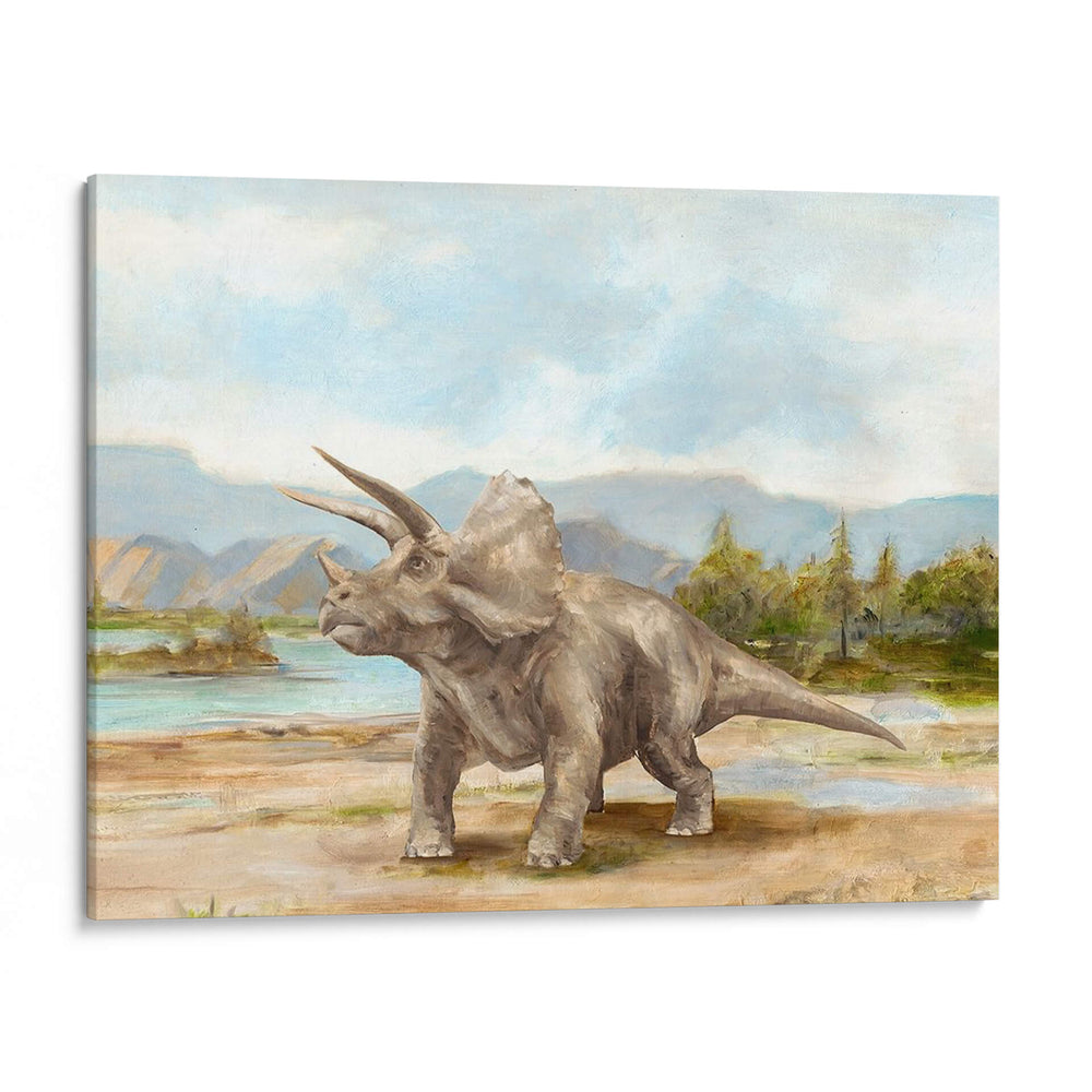 Ilustración De Dinosaurio Ii - Ethan Harper | Cuadro decorativo de Canvas Lab