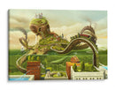 La ciudad pulpo | Cuadro decorativo de Canvas Lab